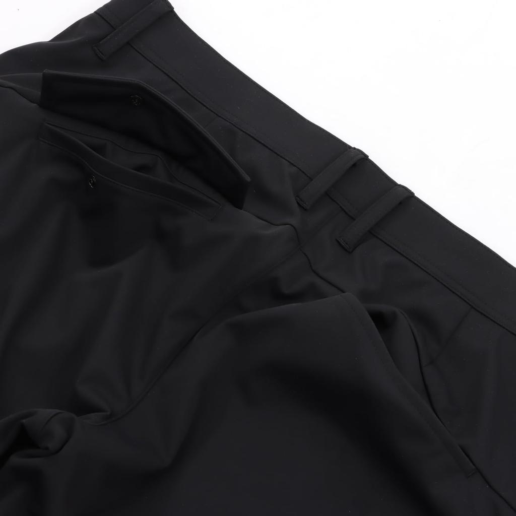 Champion Golf Long Script Men's Pants, Black, Anti-Static, Stretch, Water-Repellent, Windproof, Logo, C3-ZG203