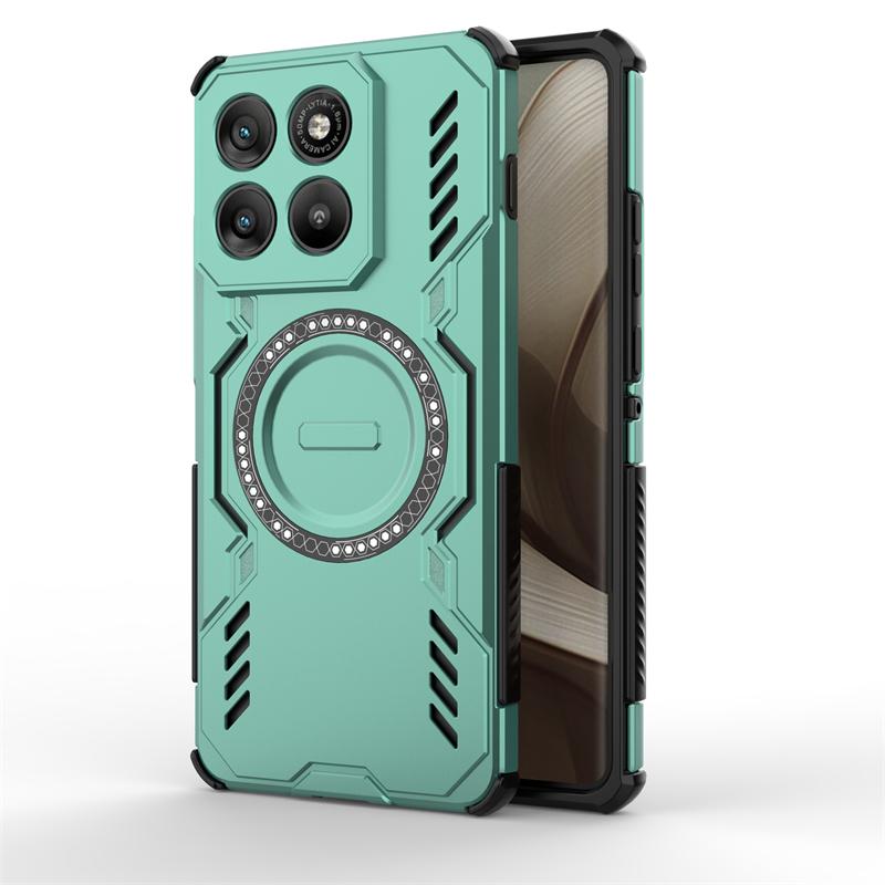 For Motorola Moto X70 Air Case For Moto X70 Air Anti-knock Armor Magnetic Adsorption Wireless Charge Cover For Moto X70 Air Case