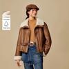 INMAN Women's Maillard Faux Shearling Winter Jacket