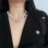 Gift Thorns Halloween Female Necklace Korean Style Necklace Spider Necklace Pearl Clavicle Chain