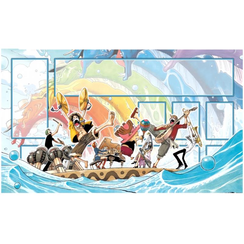 Anime One Piece OPCG DIY GAME Card PlayMat Comic Book Series Luffy Nami Ace Sabo Hobby Collection Toys