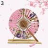 Windmühlenventilator, weiblicher Geschenkventilator, japanischer runder Ventilator, tragbarer Faltventilator, Damen-Faltventilator