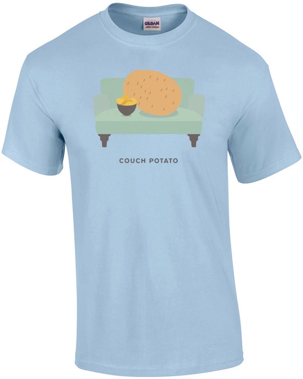 Couch Potato Pun T-Shirt 4XL