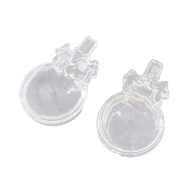 Clear Acrylic Pet Hair Keepsakes Box Cats Furs Holder Case for Memorial DIY Craft Pet Loss Remembrances and Home Decors