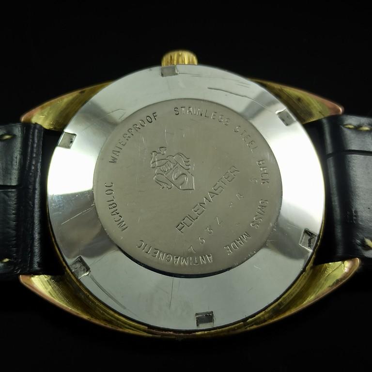 USED VINTAGE SANDOZ POLEMASTER AUTOMATIC 25J SWISS MENS DATE WATCH a000018-2