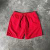 Men's Casual Shorts Solid Color Simple Waterproof Beach Shorts Men’s Pants