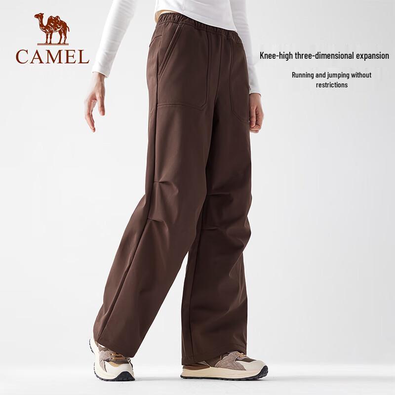 CAMEL Outdoor Fleece-Lined Hiking & Cargo Pants XL