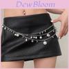 Pearl Belt Chain Summer Jewelry With Shell Star Pendant For Women And Men