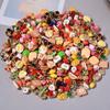5/24pcs Cake Coffee Food Pendant Enamel Chilli/Strawberry/Cherry Charms For Jewelry Making Bulk DIY Bracelets Necklace Pendants