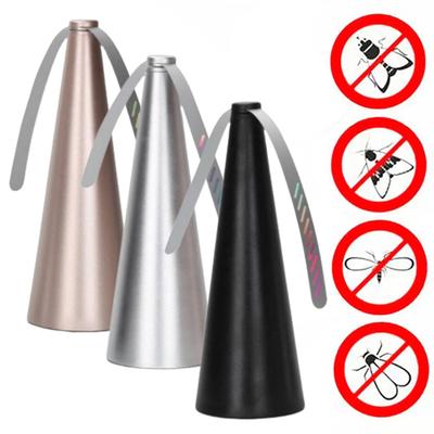 Vliegenwerende ventilator met reflecterende strip Outdoor Kamperen Vissen Picknick Indoor Desktop Voedselventilator Draagbaar Stil Opvouwbaar Vliegenspinner
