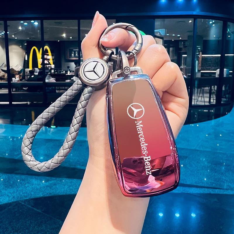 RPO5   TPU Key Fob Cover For Mercedes Benz A B C E S Class W204 W205 W212 W213 W176 GLC MAYBACH Keyless Soft Case