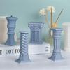 Roman Pillar Silicone Mold Candle Aromatherapy Candy Cake Decorating Tool Supply
