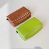 PU Camera Storage Bag for ZV 1F Users and More Digital Camera Vlog Camera with Convenient Compartments