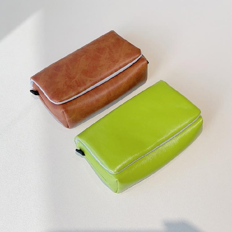 PU Camera Storage Bag for ZV 1F Users and More Digital Camera Vlog Camera with Convenient Compartments