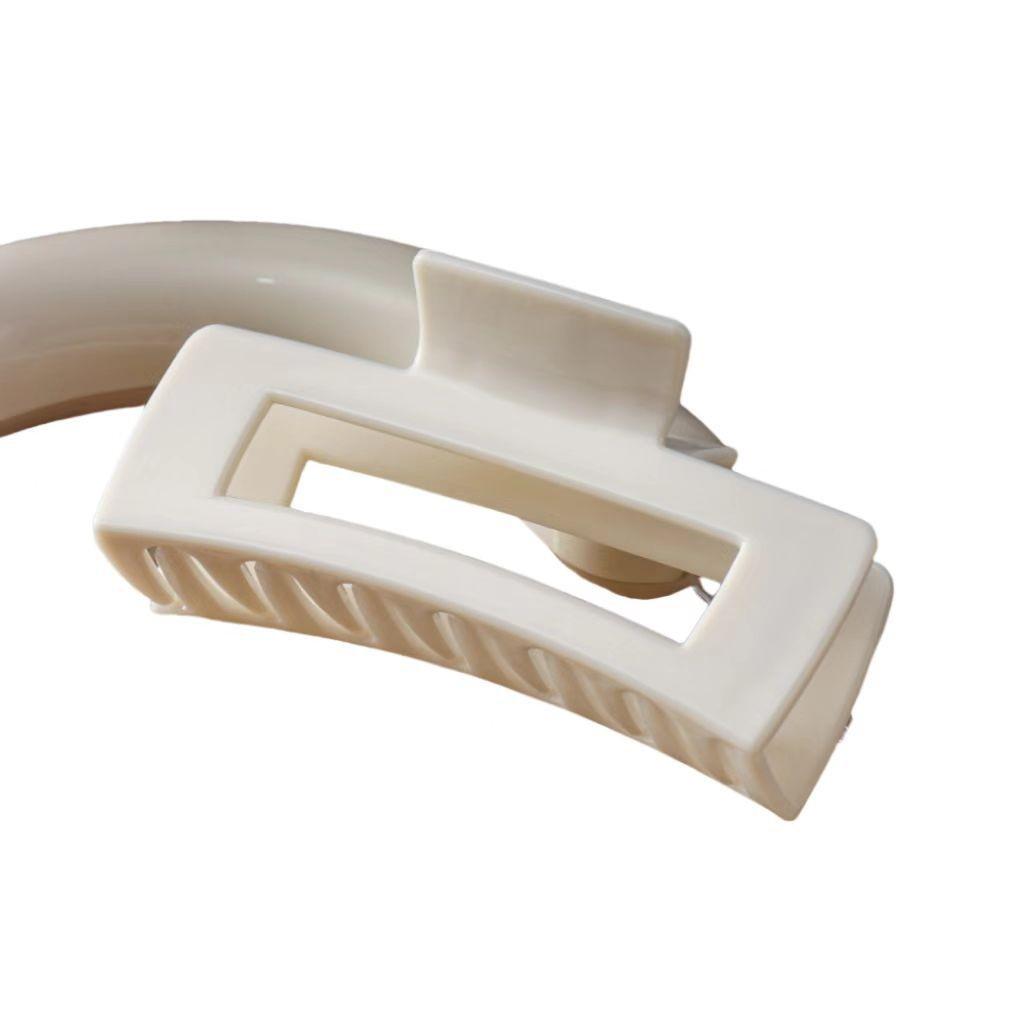 New Soft Silicone 10.5 Women's Anti-Drop Shark Hair Clip - Anti-Collision Back of Head Claw Clip.