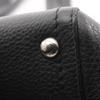 Used Salvatore Ferragamo Gancini Handbag leather Black Used Women