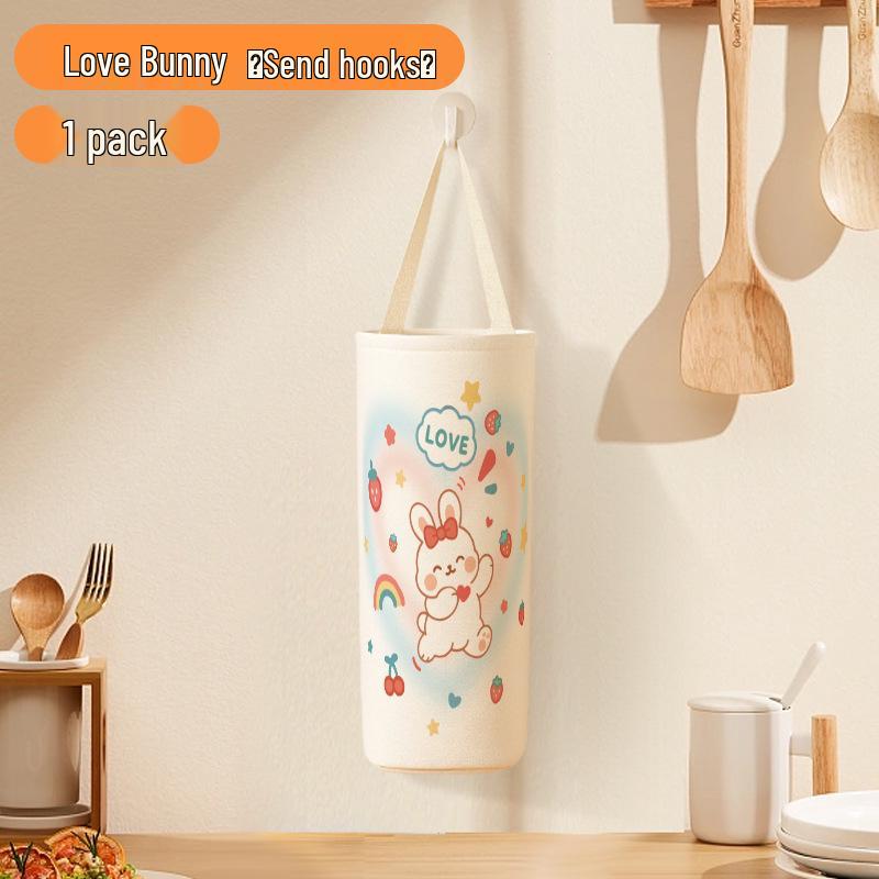 

Настенный органайзер для мусорных пакетов большой вместимости для кухни