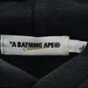 A BATHING APE made in Japan Long sleeve sweat Parker L black Classics Men's Used
