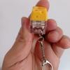 Antistress Anxiety Keyboard Stress Relief Button Crisp Keys Fidget Clicker Keychain