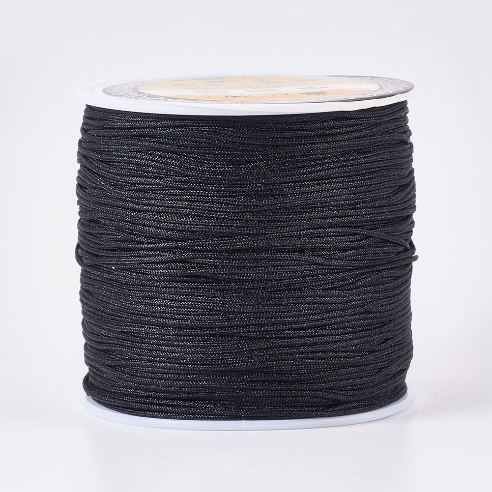 0.8mm Colored Nylon Cord for DIY Hand-Woven Chinese Knot and Tassel Projects