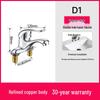 Dual-Hole Brass Basin Faucet