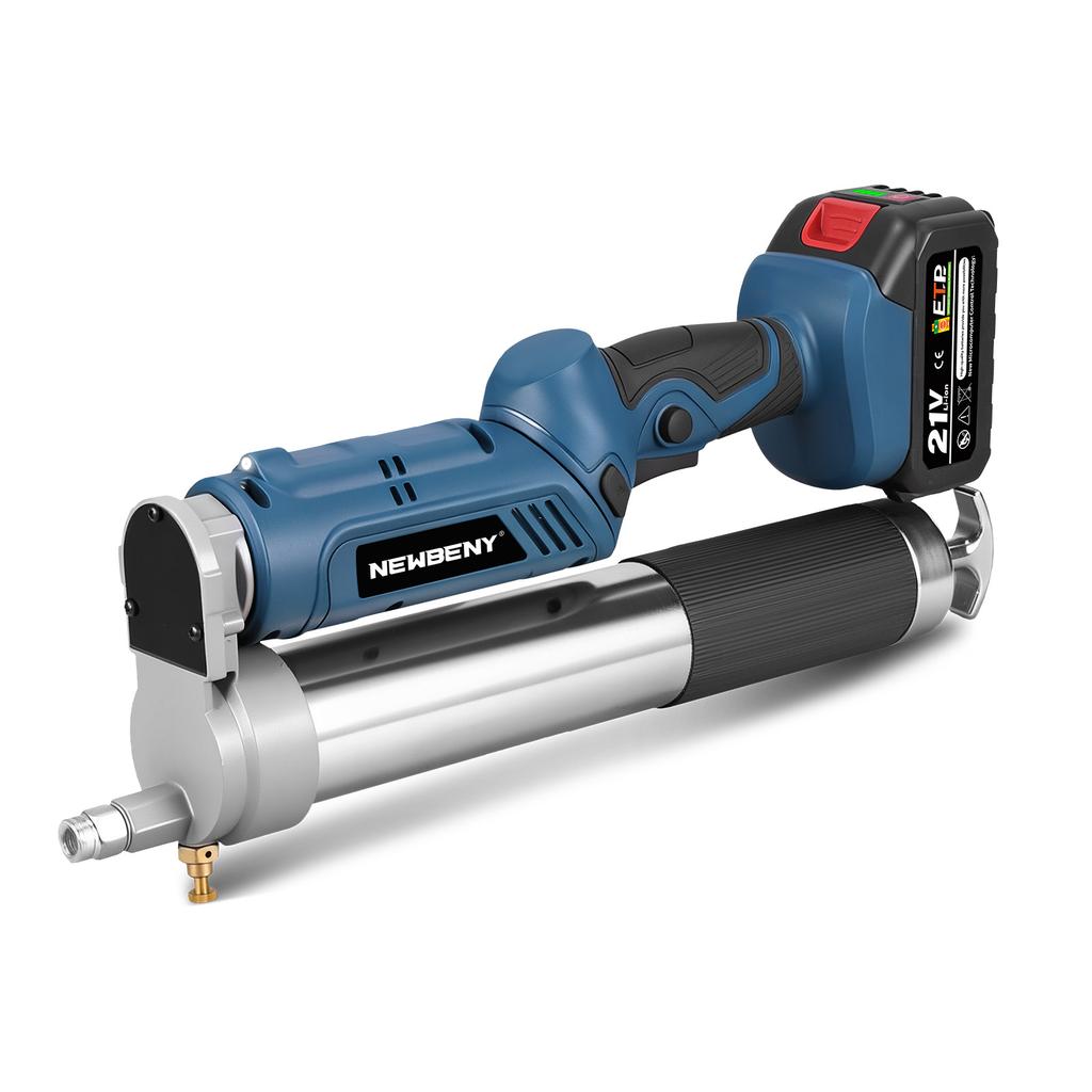 Newbeny 14000PSL 96Mpa Elektrisk Fettpress Högtryck Bil Smörjolja Bilunderhållsverktyg För makita 18v batteri pinne