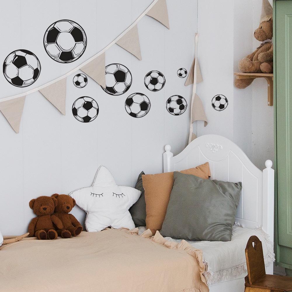 Simple Football Children's Bedroom Living Room Home Background Beautification Decoration Wall Stickers