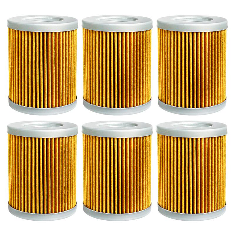 2/4/6 Pcs Motorcycle Parts Oil Filter for SYM Maxsym 400 400I 2011 2012-2015 600 600I 2016 for Kawasaki KLX125 KH125 2003-2006