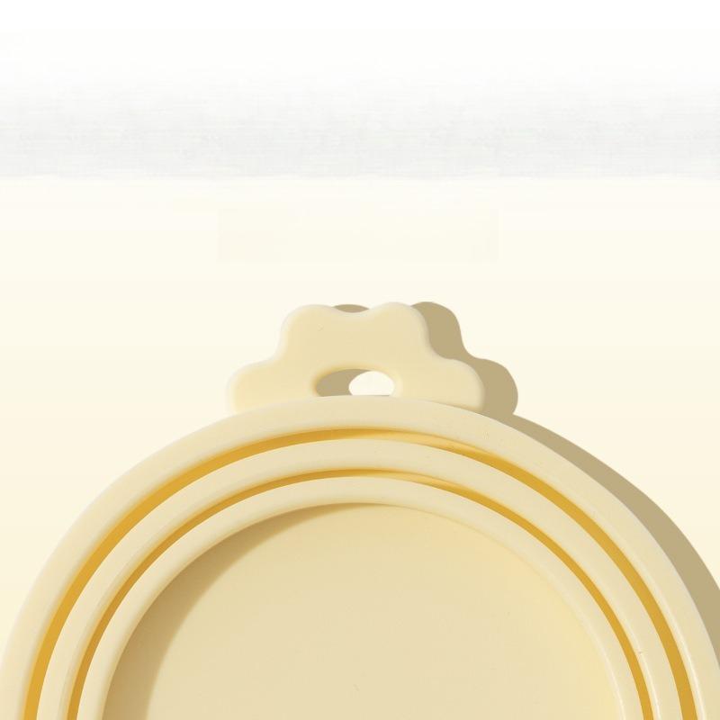 Reusable Silicone Pet Can Lid Airtight Seal Food Storage Cover For Dog Cat Wet Food Most Standard Pet Cans