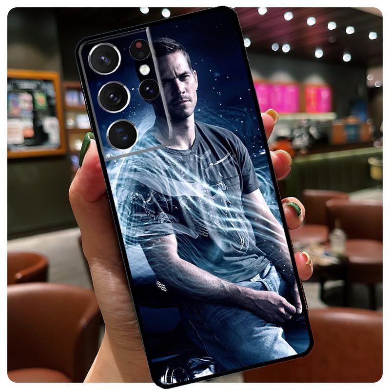 Paul Walker Phone Case For Samsung Galaxy S24 Ultra S20 S21 S22 S23 S25 Ultra S9 S10 Plus S25 FE Cover
