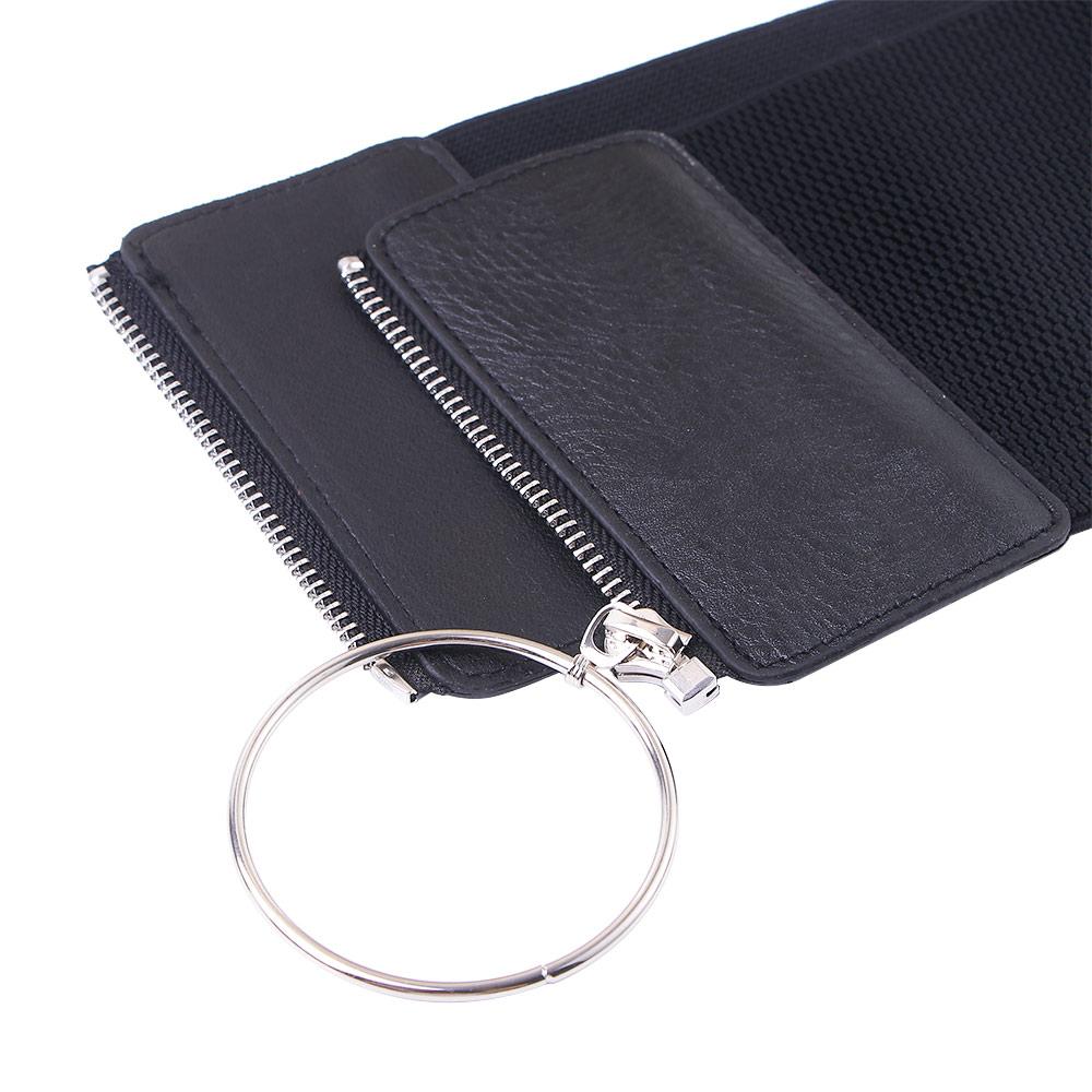 Slimming Body High Waist Dress Zipper Elastic Belt Wide Waist Belt Cummerbunds Female Waistband