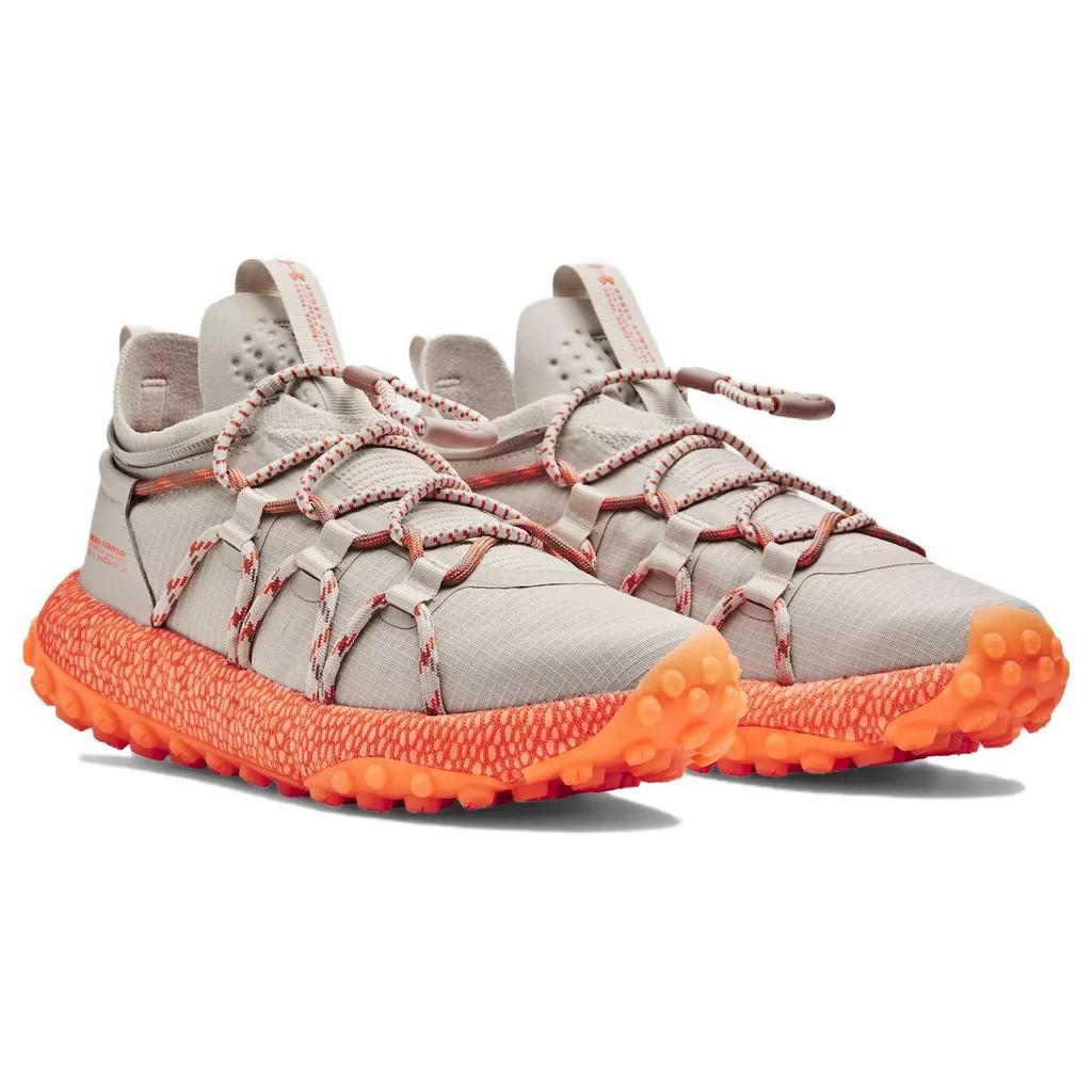 Under Armour HOVR Summit Fat Tire Cuff Fog Orange Tropic Unisex Tenisky Krémová 3022945-103