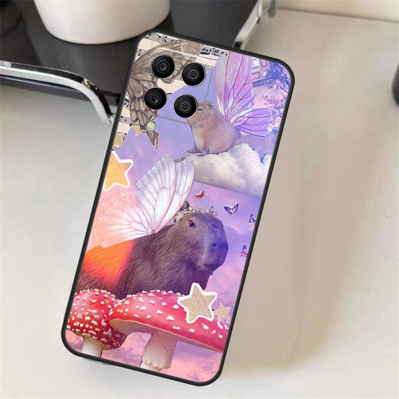 

Cartoon Capybara Case For Samsung Galaxy M15 M35 M55 M56 M36 M16 M06 M31 M13 M33 M53 M12 M32 M52 M14 M34 M54 Samsung M15