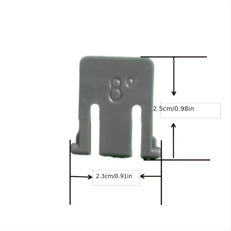 2pcs Replacement Keyboard Feet - Compatible with LogitechMK260,MK270,MK275,K260,K270, K275,K200,K360 Keyboards