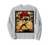 Nine-Tailed Fox Japanese Retro Art Sweatshirt