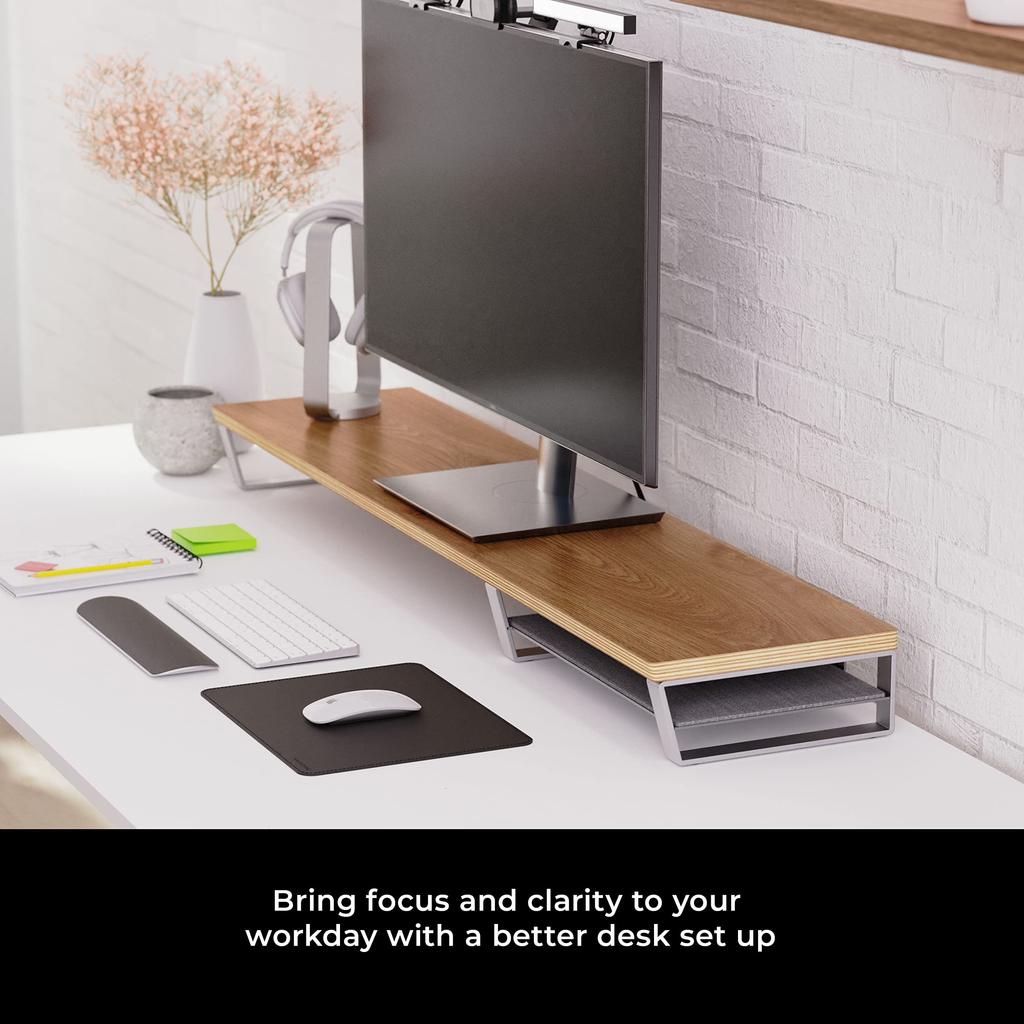 HumanCentric Svart Lær Musematte Premium Vegansk Lær Skrivebordsmatte Musematte for Hjemme- eller Kontorskrivebordbeskytter for Datamus Liten Mus