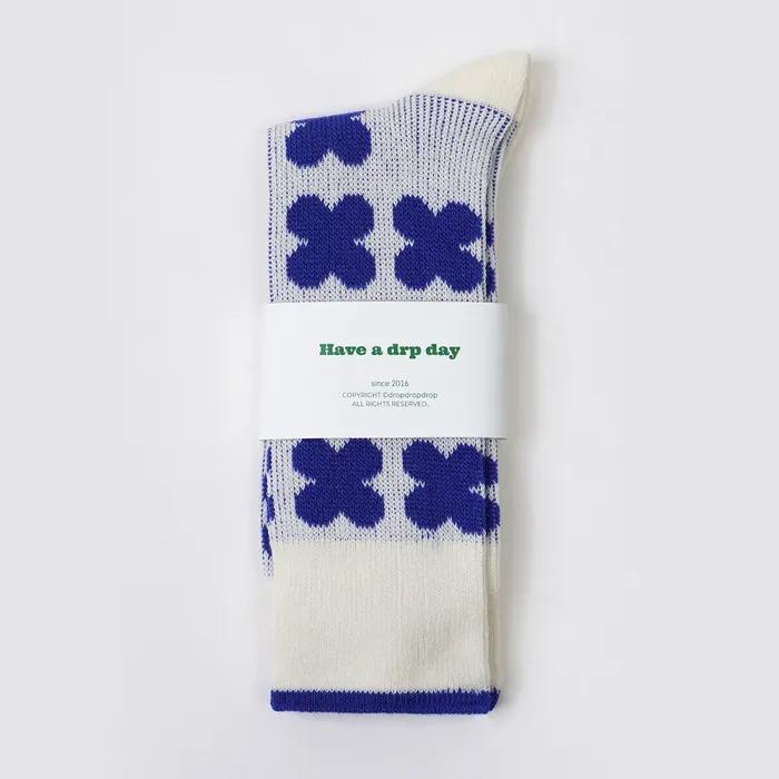 DRP Play Socks CLOVER IN OHIO WHITE