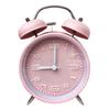 Metal Frame Silent Twin Bell Loud Alarm Clock Luminous Table Clock Student Alarm Clock  Living Room