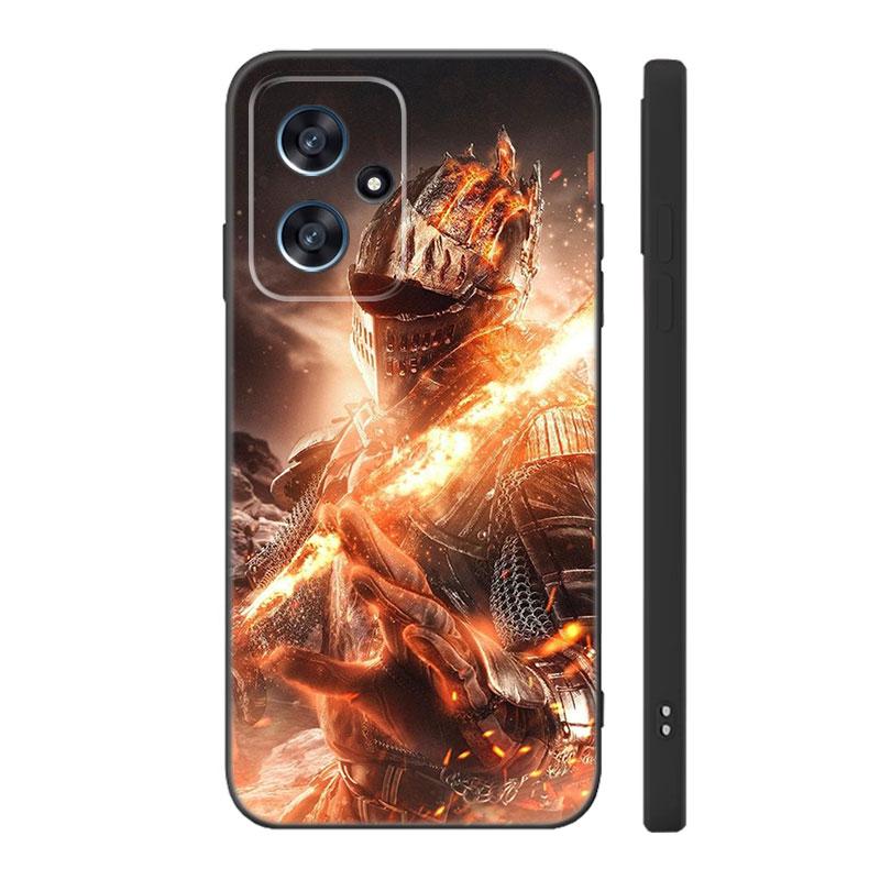 

Игровой черный силиконовый чехол для телефона Dark Souls для Xiaomi POCO X3 X4 NFC F3 F4 GT F5 M3 M4 M6 X5 X6 Pro 5G C55 C65 M5 POCO X6 Pro 5G