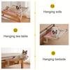 Cat Bed Cat Hanging Bed Balcony Window Cat Wooden Hanging Bed Hanging Cat Nest Bedside Four Seasons Cat Hammock