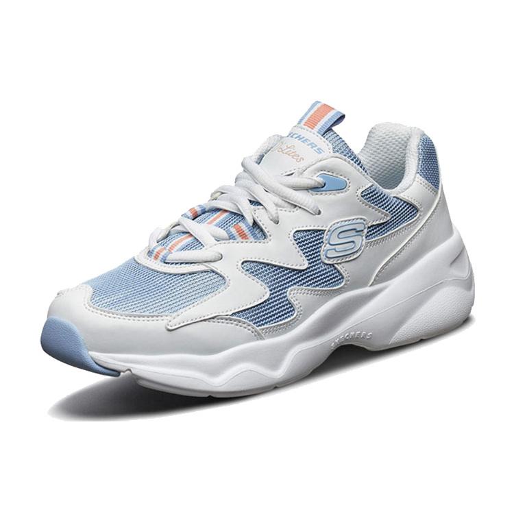 Skechers D'Lites Airy White/Blue Women's 88888105-WBL