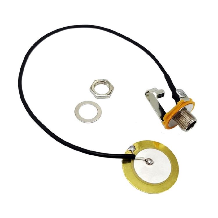 Микрофонный звукосниматель для гитары, пьезоэлектрический звукосниматель, звукосниматель для калимбы 1