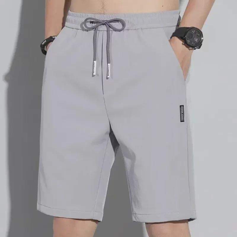Men's Casual Loose-Fit Basketball Shorts - Summer Wide-Leg, Lightweight, Night Running 5-Point Style