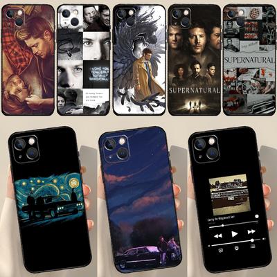 Supernatural Phone Case For iPhone 11 12 13 14 15 Pro Max Mini Cover For iPhone XR X XS Max 7 8 Plus SE 2020