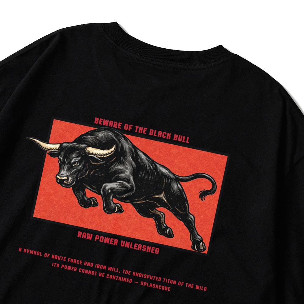 SPLASHCODE Long Sleeve Black - Blackbull (Beware Of The Blackbull)