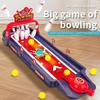 Desktop Bowling Brettspiel Katapult Auswurf Bowlingkugel Sport Spielzeug Interaktives Spiel Outdoor Indoor Party Familienspiel Kinderspielzeug