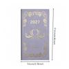 English Daily Planner Notebook Compact A6 Portable for Study