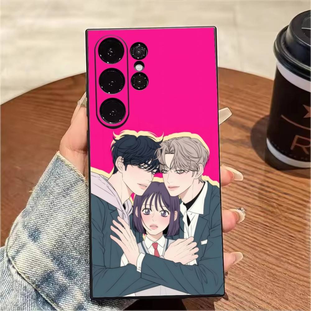 Shim Su-ae Aniem O-Operation T-True-Love Phone Case For Samsung S25,S24,S21,S22,S23,S20,Ultra,S26,Plus,Fe,Note,5G Black Cover