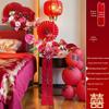 Wedding Floral Decorations: Bedside, Dining, and Desktop Arrangements for Festive Occasions and Engagements.