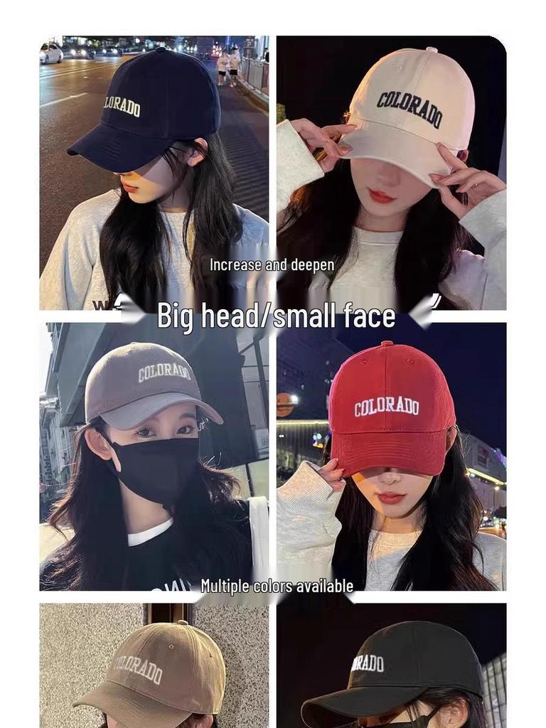 2025 Unisex Extra Large Sunshade Baseball Cap with Deep Brim